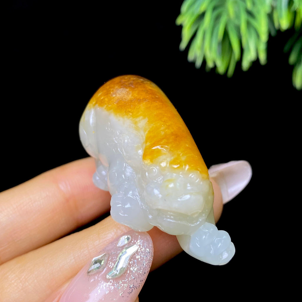 和田玉籽料貔貅（33.9g）