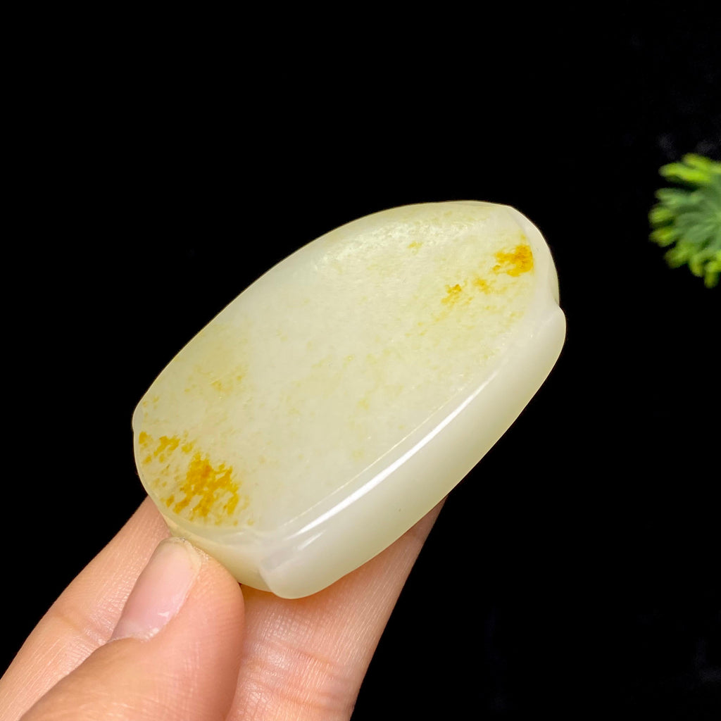 和田玉籽料无事牌（54.2g）