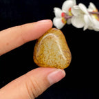 和田玉秋梨皮籽料吊坠籽（14.5g）