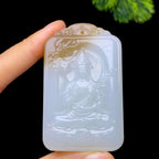 和田玉糖白观音（53.0g）