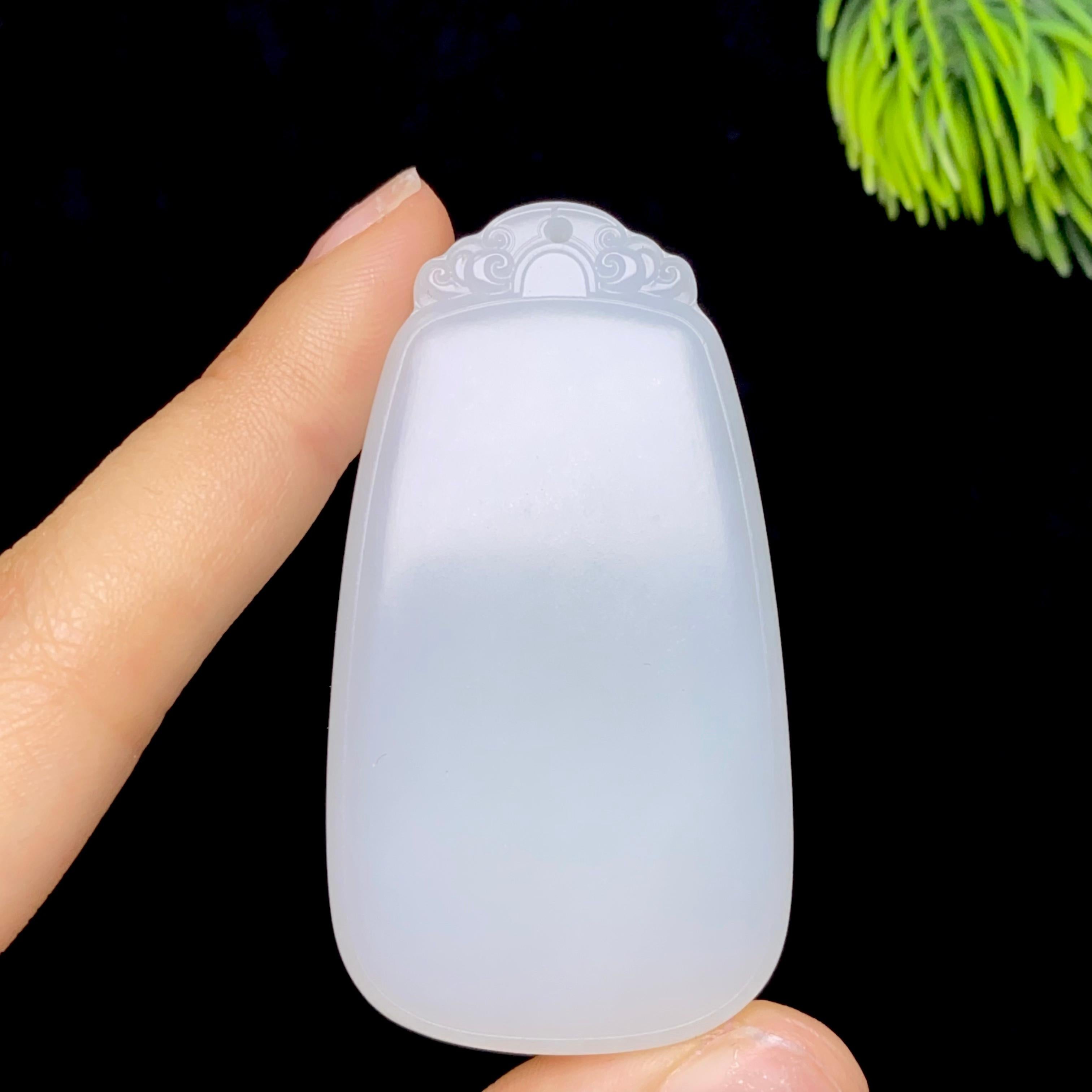 和田玉白玉下山虎（46.0g）