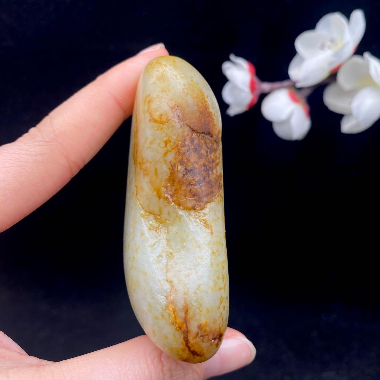 和田玉洒金皮籽料（134g）