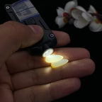 和田玉聚黄皮籽料戒面籽（1.7g）