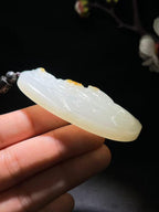 和田玉籽料观音（60.4g）