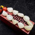 和田玉白玉籽料【精品手串】（56.6g）