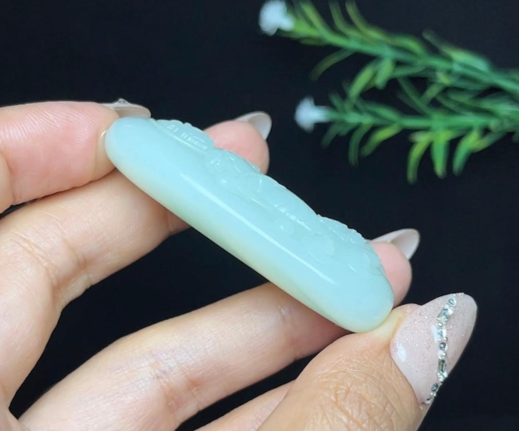 和田白玉文殊菩萨（29.8g）