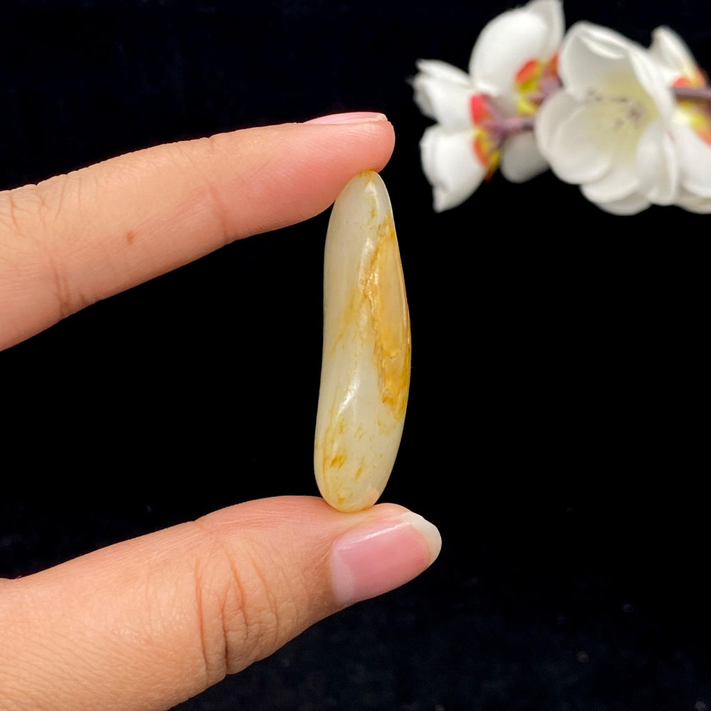 和田玉洒金皮籽料挂件（23.1g）
