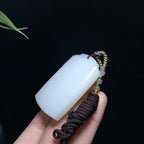 和田山料白玉无事牌（43.7g）