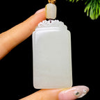 和田玉籽料无事牌（46.3g）