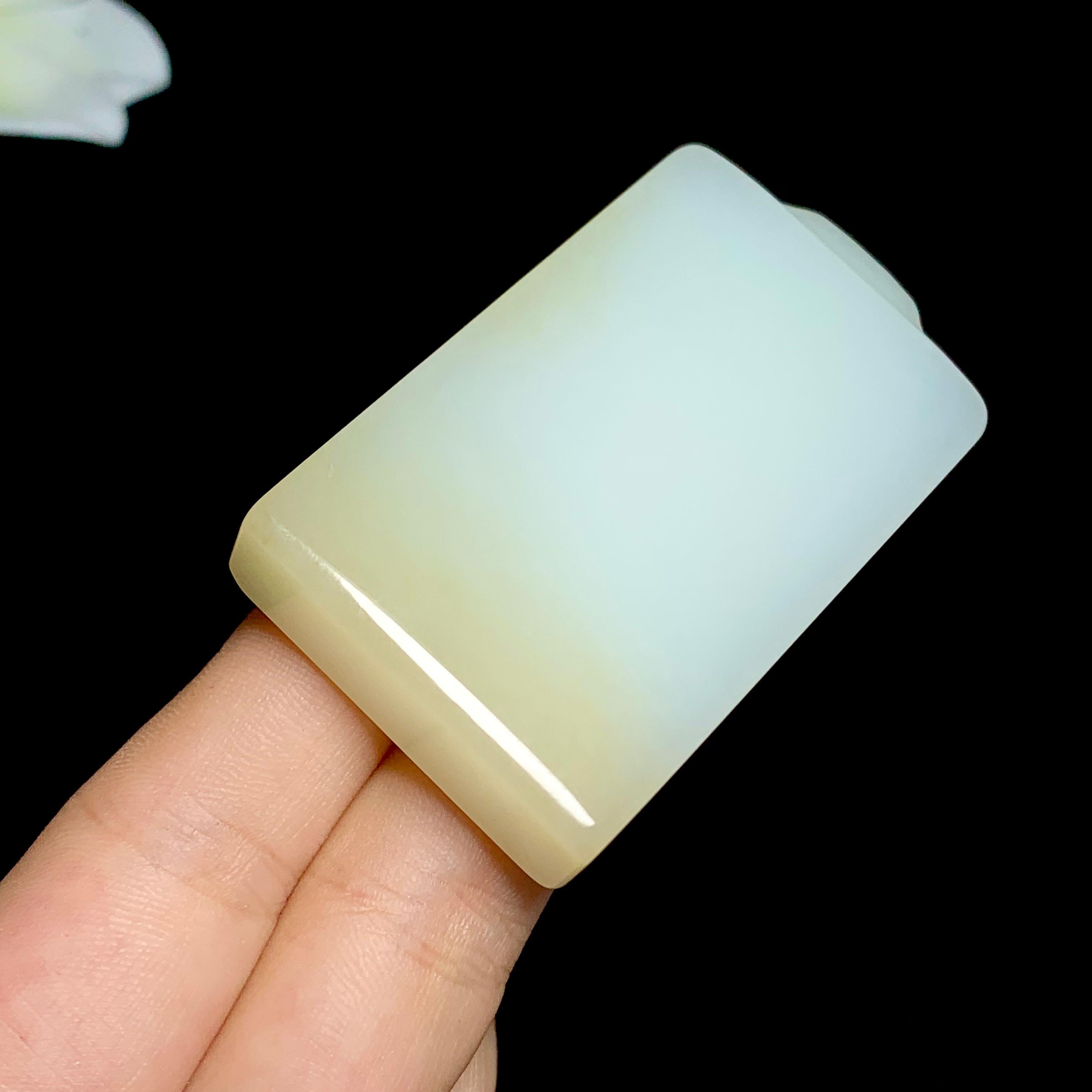和田山料糖白玉无事牌（67.7g）
