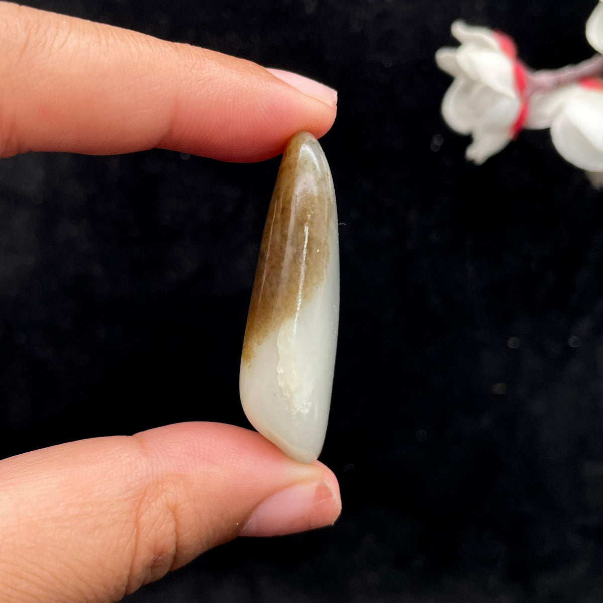 和田玉秋梨皮籽料（13.6g）
