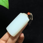 和田山料糖白玉无事牌（70.5g）