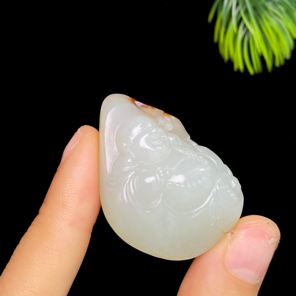 和田玉籽料佛公（26.5g）