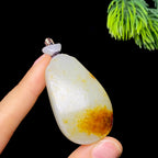 和田玉籽料无事牌（28.5g）