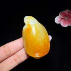 和田玉籽料龙龟挂件（62.3g）