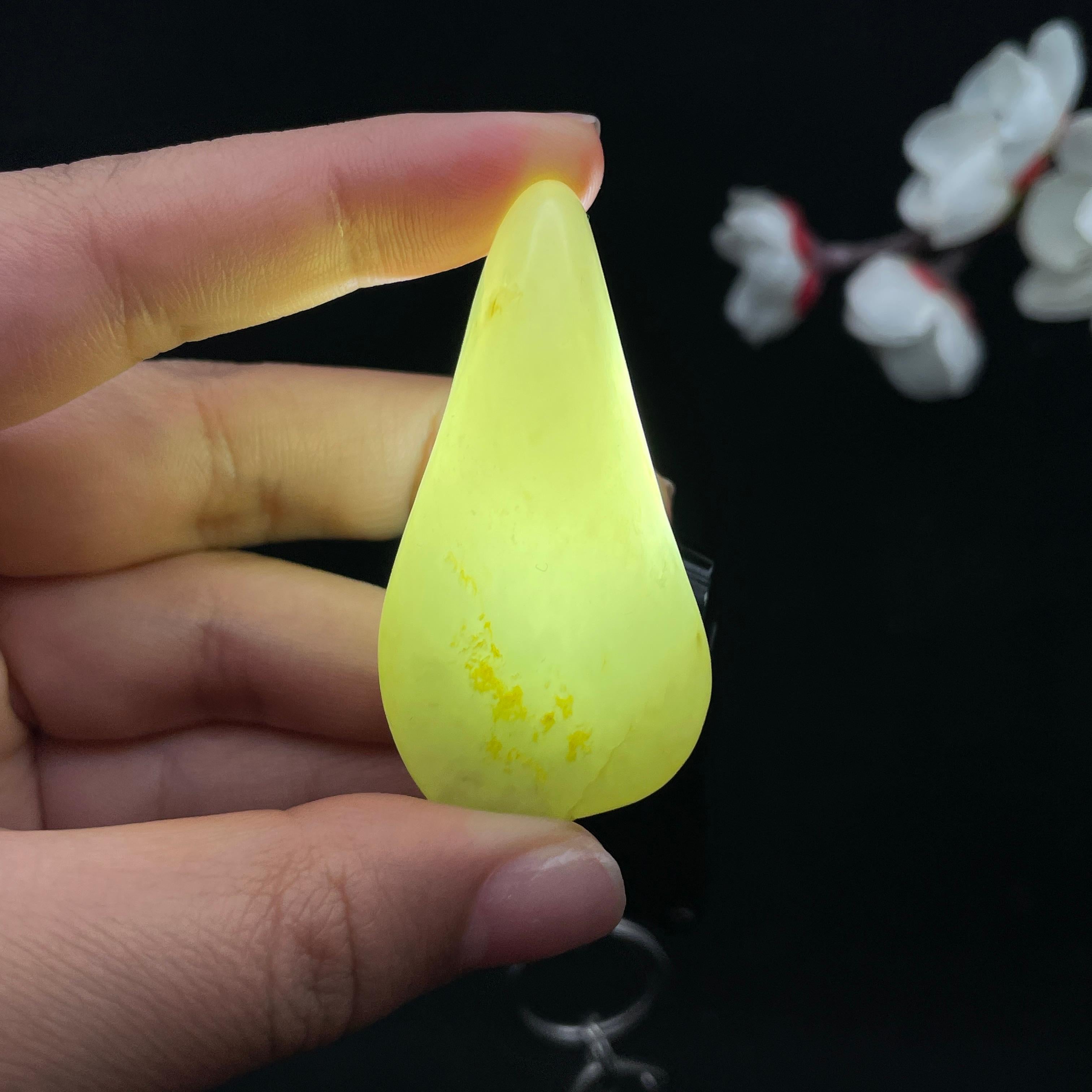 和田玉青白玉籽料挂件（29g）