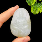 和田玉籽料观音（49.7g）