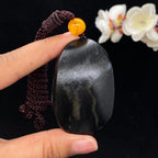和田玉青花籽料【多子多福】大挂件（73.1g）