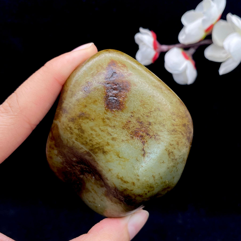 和田玉秋梨皮籽料原石（230.6g）