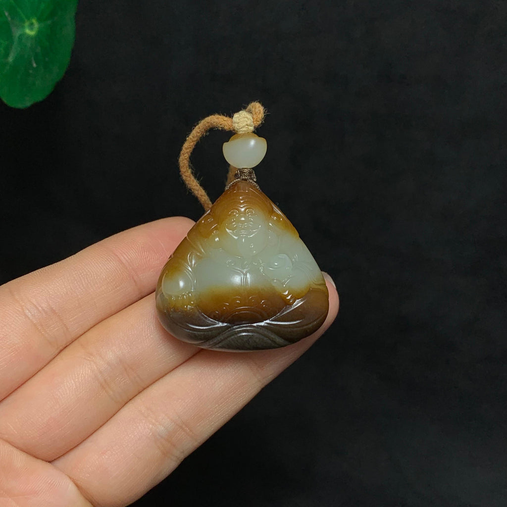 新疆金山且末红糖白玉财神（32.8g）