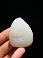 和田玉籽料观音（50.5g）