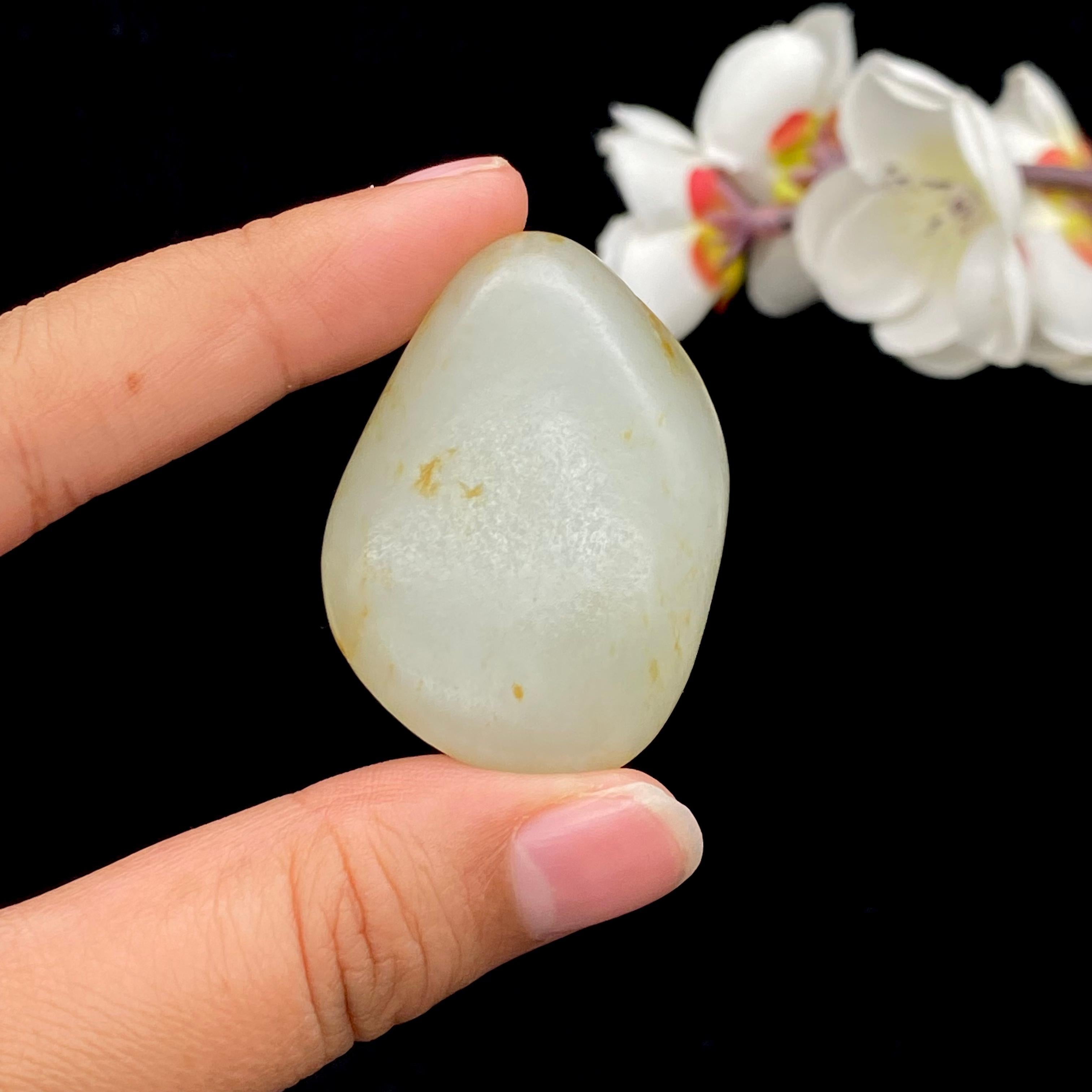 和田玉洒金皮籽料挂件（43.4g）