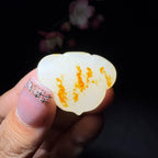 和田玉籽料挂件如意（7.7g）