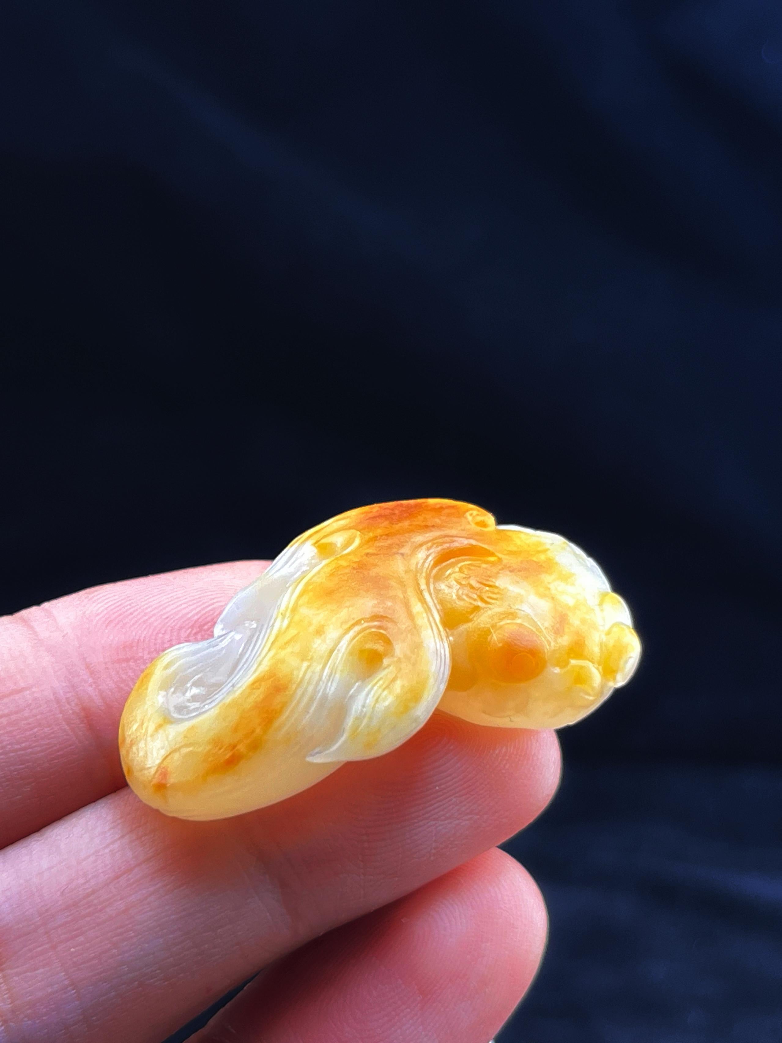籽料龙鱼挂件（16.2g）