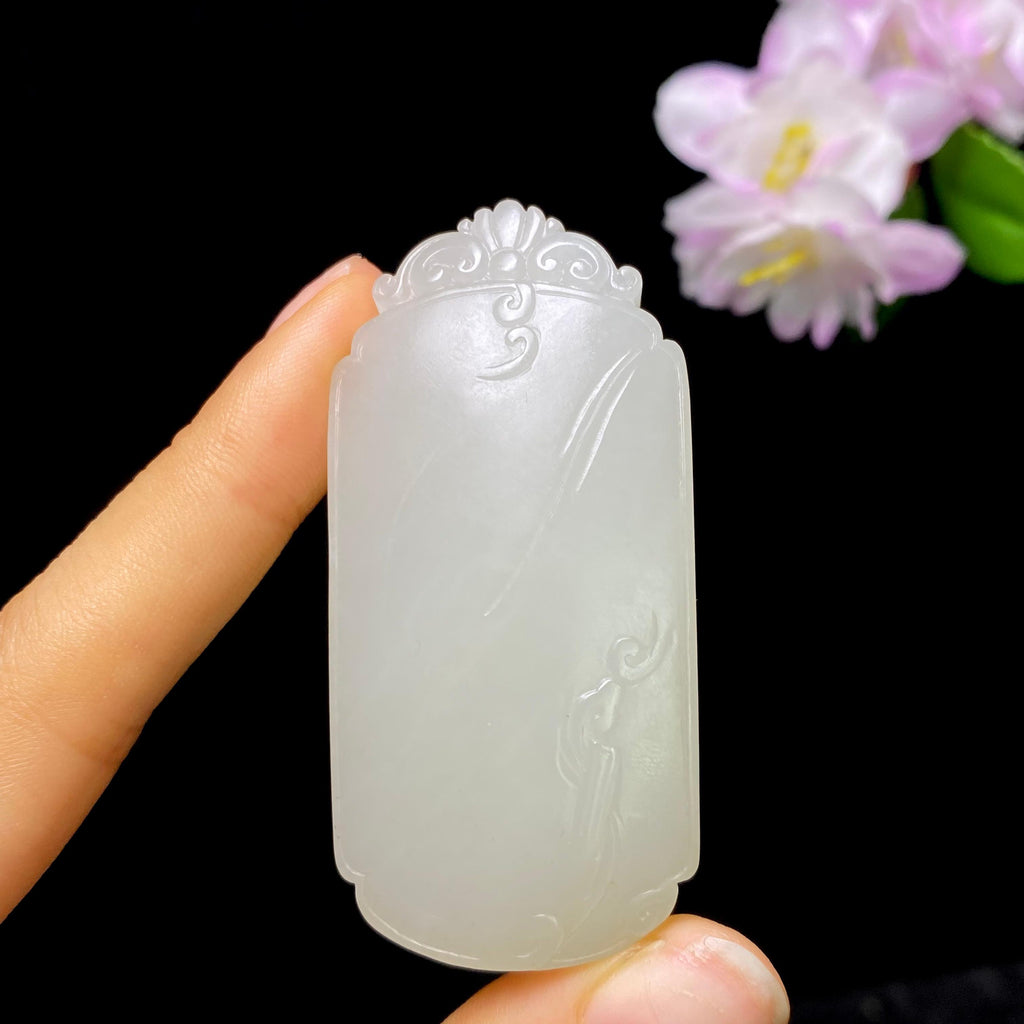 和田玉籽料无事牌（40.9g）