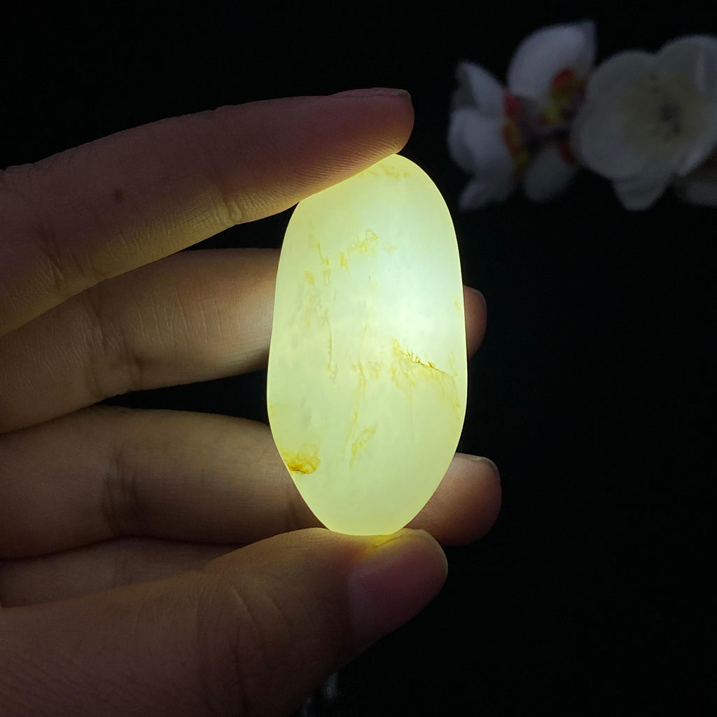 和田玉白玉籽料挂件（23.7g）