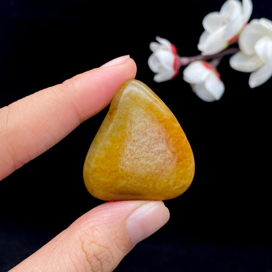 和田玉洒金皮籽料原石（17.6g）