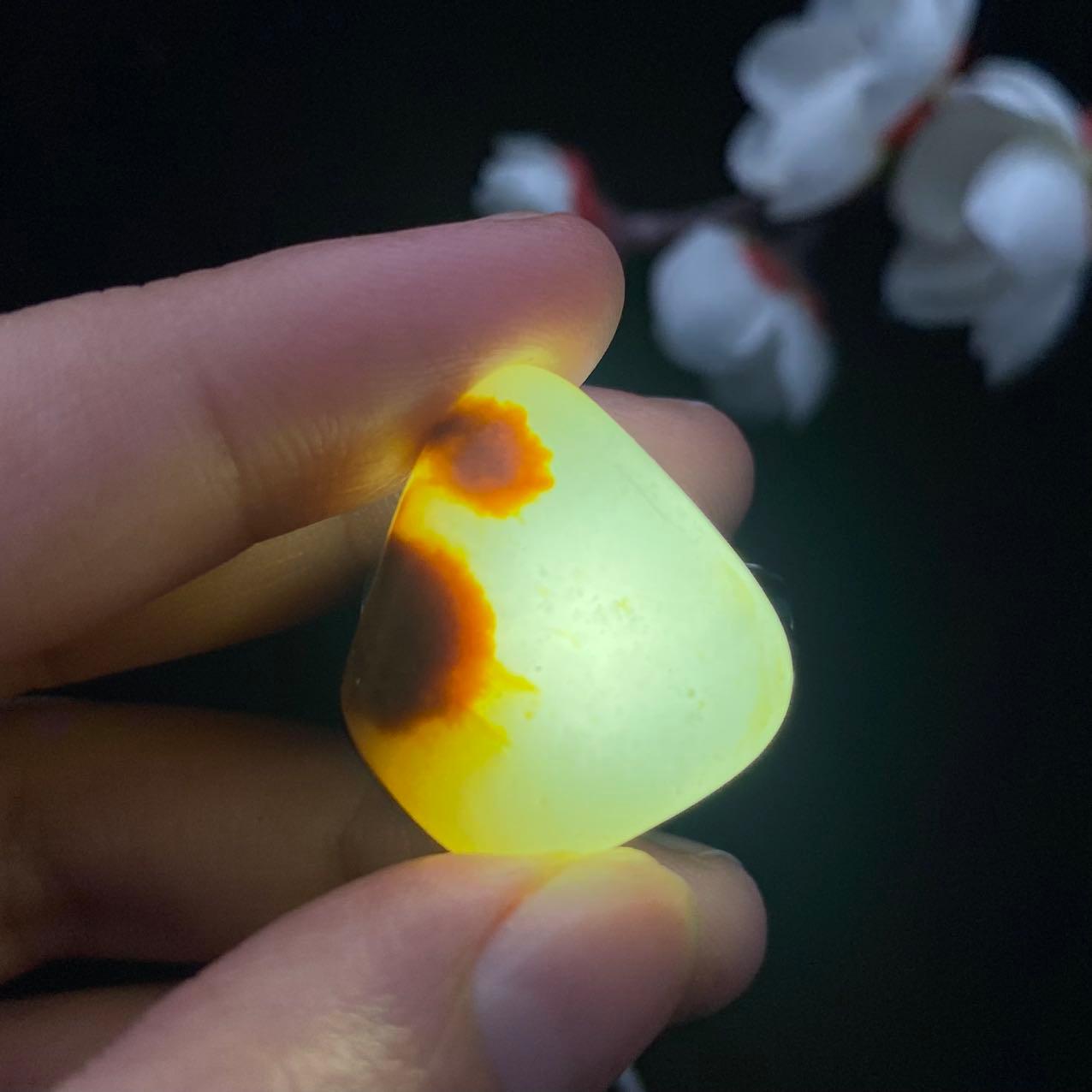 和田玉聚黄皮籽料（6.5g）