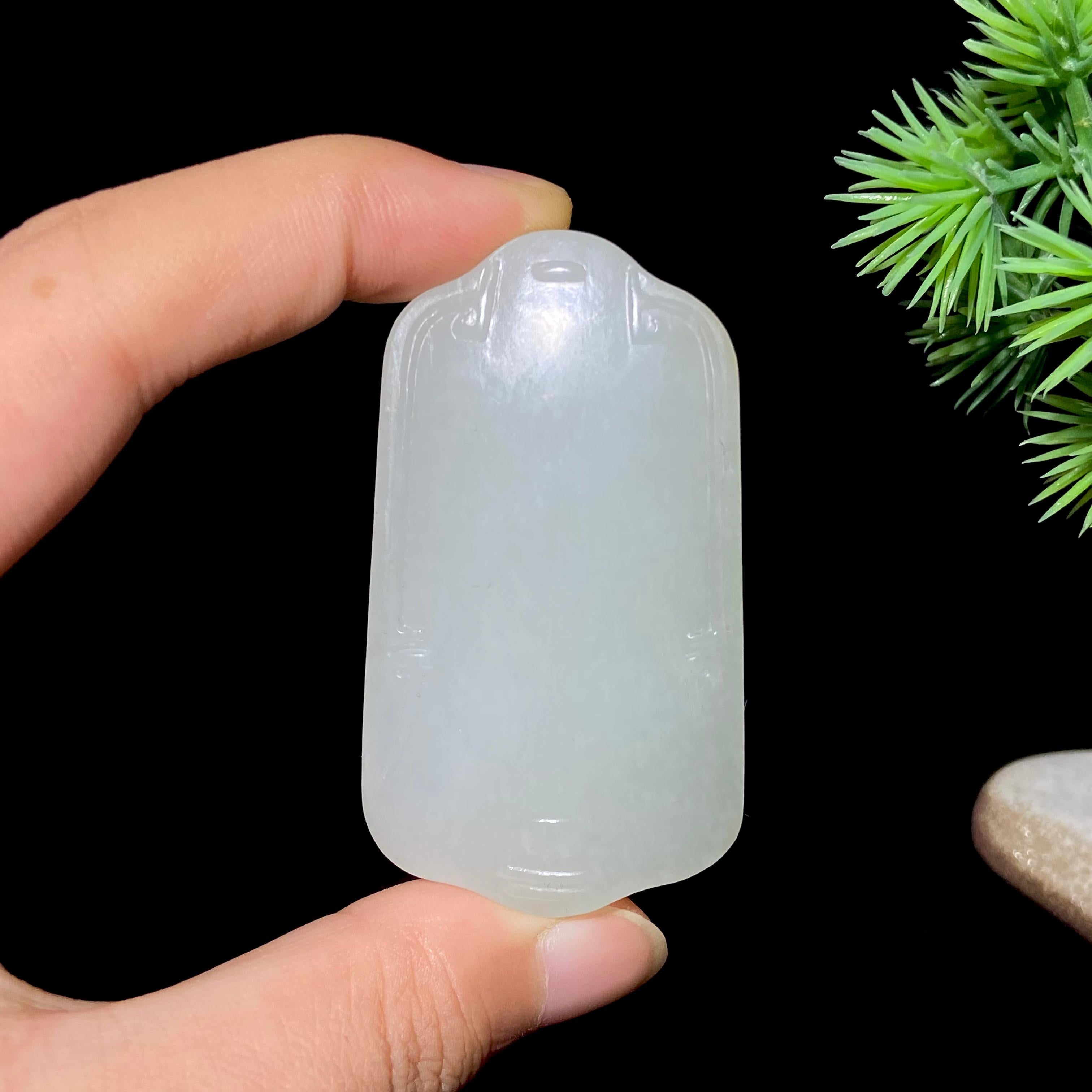和田玉籽料无事牌（40.1g）