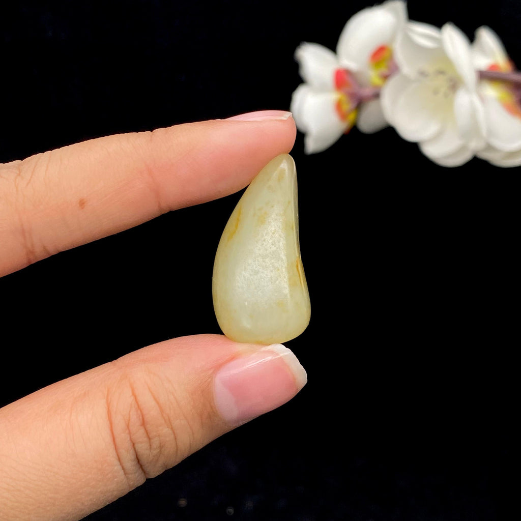 和田玉洒金皮籽料吊坠籽（9.6g）