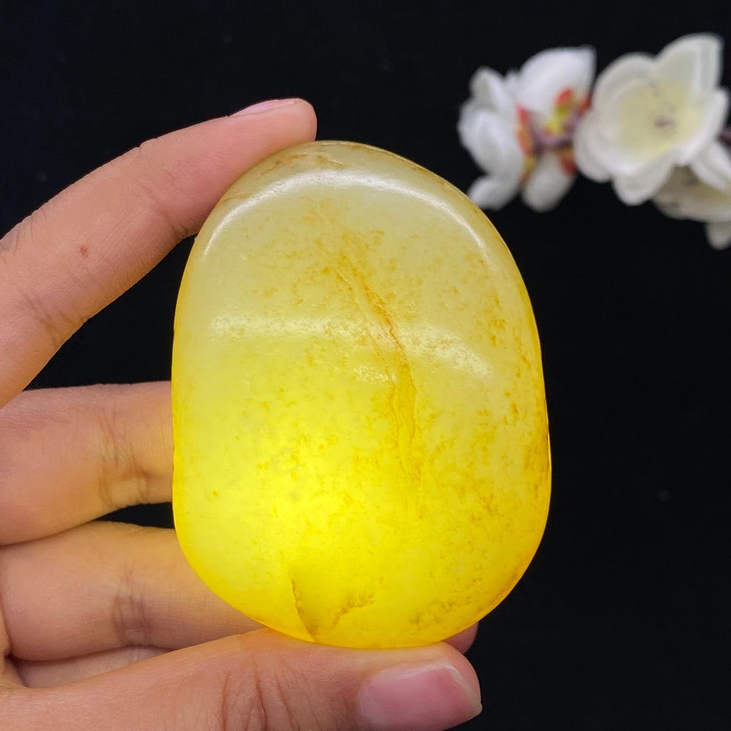 和田玉聚红皮籽料（129.4g）