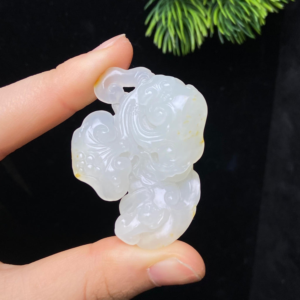 和田玉籽料如意（25.7g）