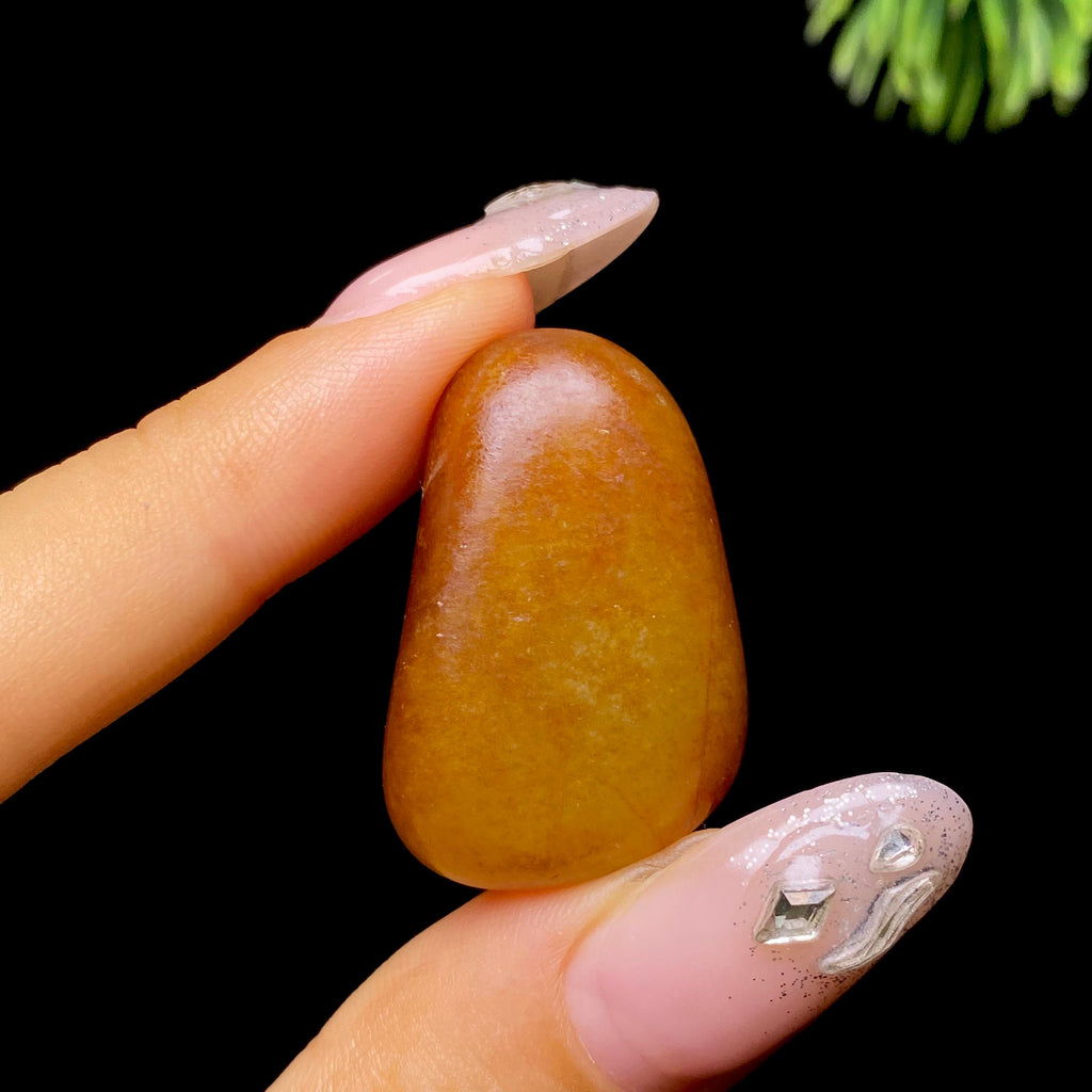 和田玉黄沁皮籽料挂件（11.97g）