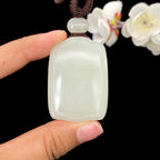 和田玉-白玉籽料【平安无事牌】（48.5g）