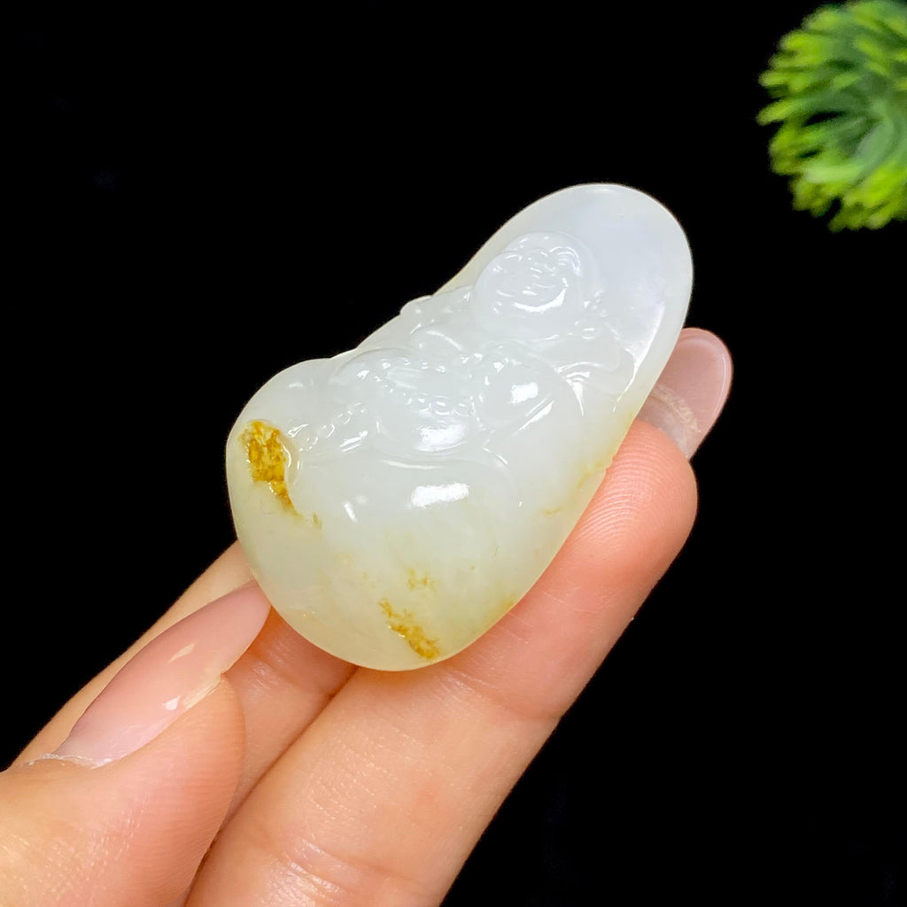 和田玉籽料佛公（23.6g）