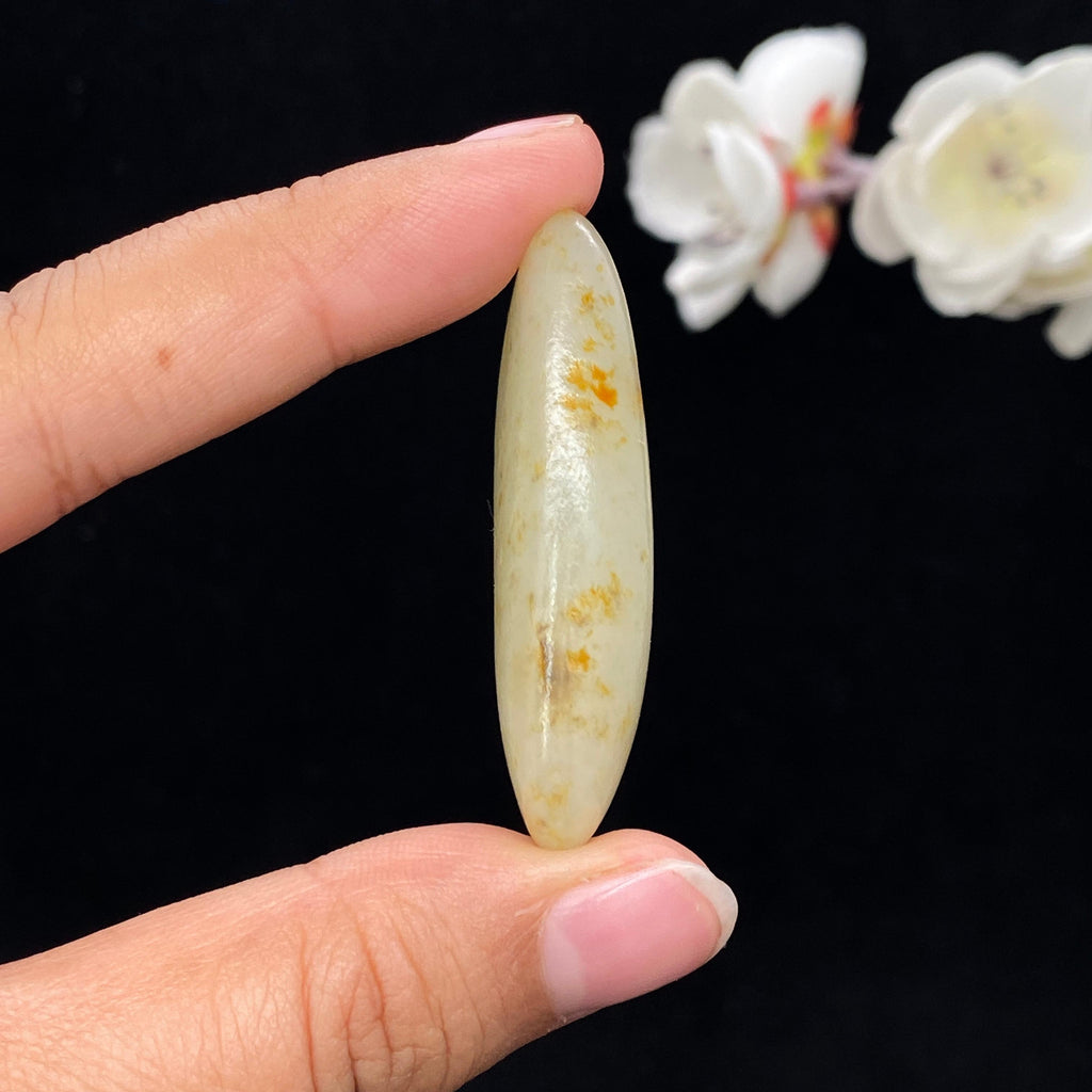 和田玉洒金皮籽料挂件（24.2g）