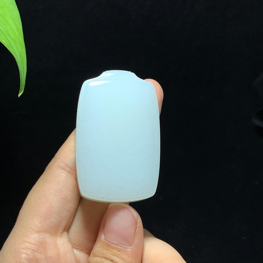 和田山料白玉无事牌挂件（50.0g）