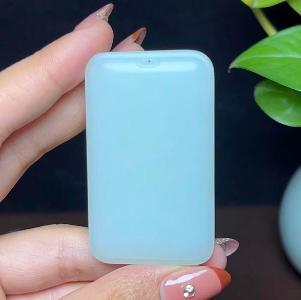 和田羊脂玉平安无事牌（56.6g）