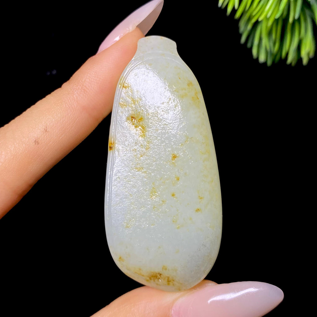 和田玉籽料无事牌（33.0g）