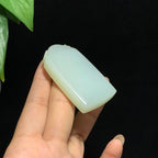 和田山料白玉无事牌挂件（51.5g）