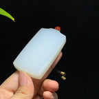 和田山料白玉无事牌挂件（80.0g）
