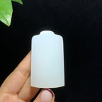 和田山料白玉无事牌挂件（45.3g）