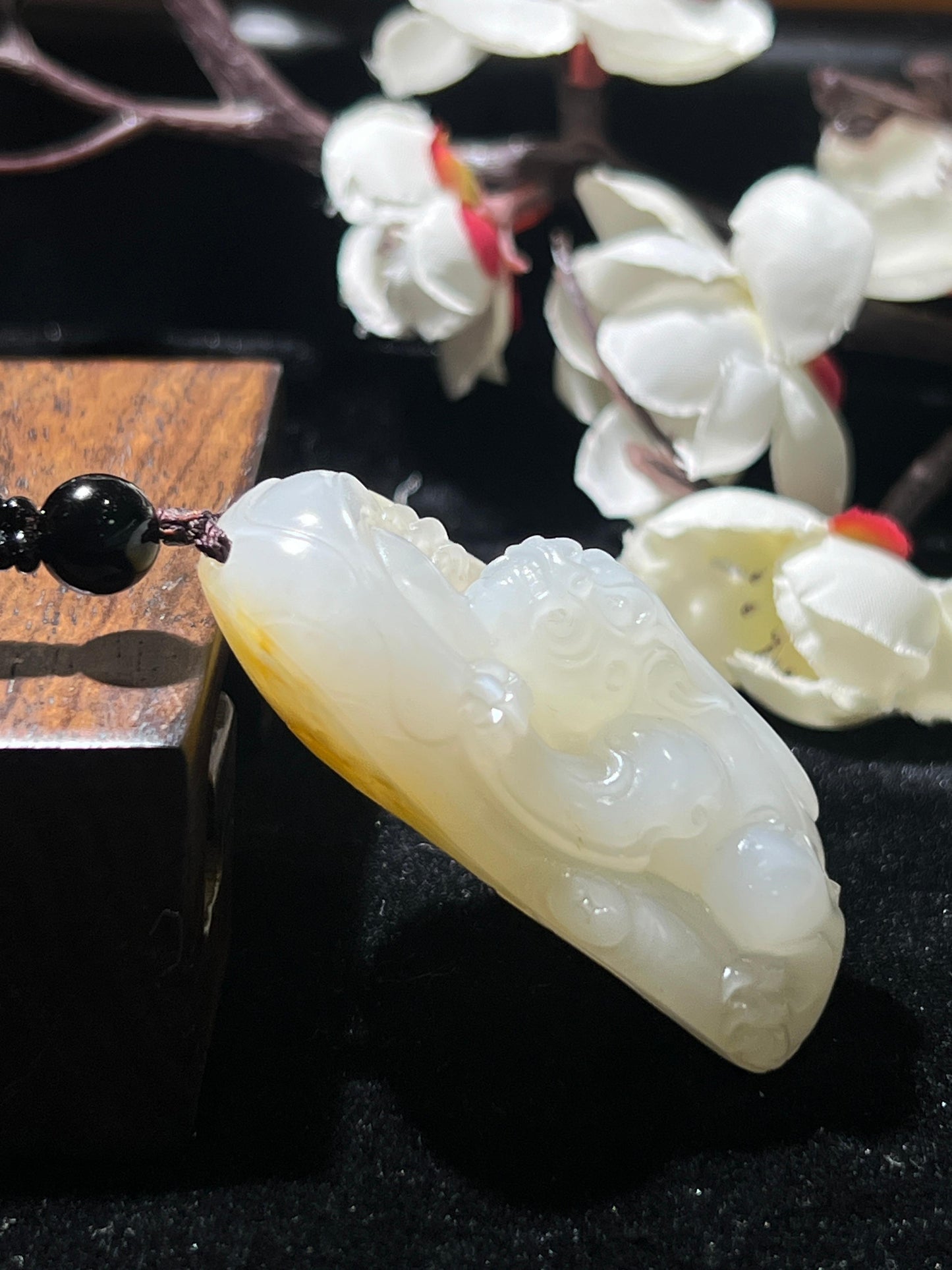 和田籽料貔貅挂件（68.2g）