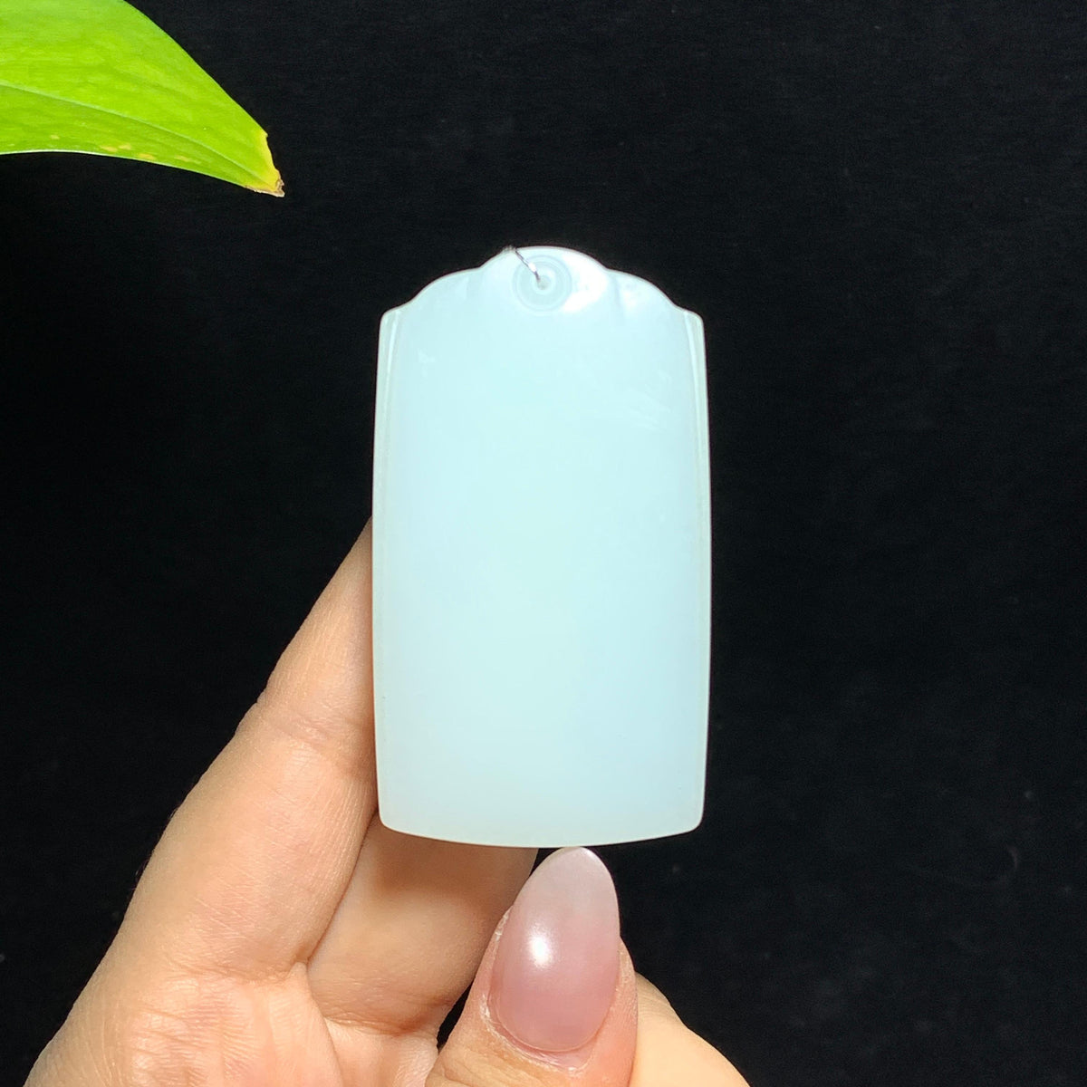 和田山料白玉无事牌挂件（57.2g）
