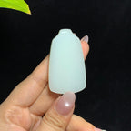 和田山料糖白玉无事牌挂件（37.0g）