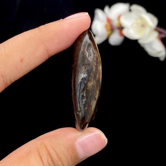 和田玉聚黑皮籽料挂件（31.2g）